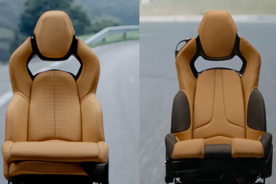 Eine neue Generation - die Corvette C8 competition sitz